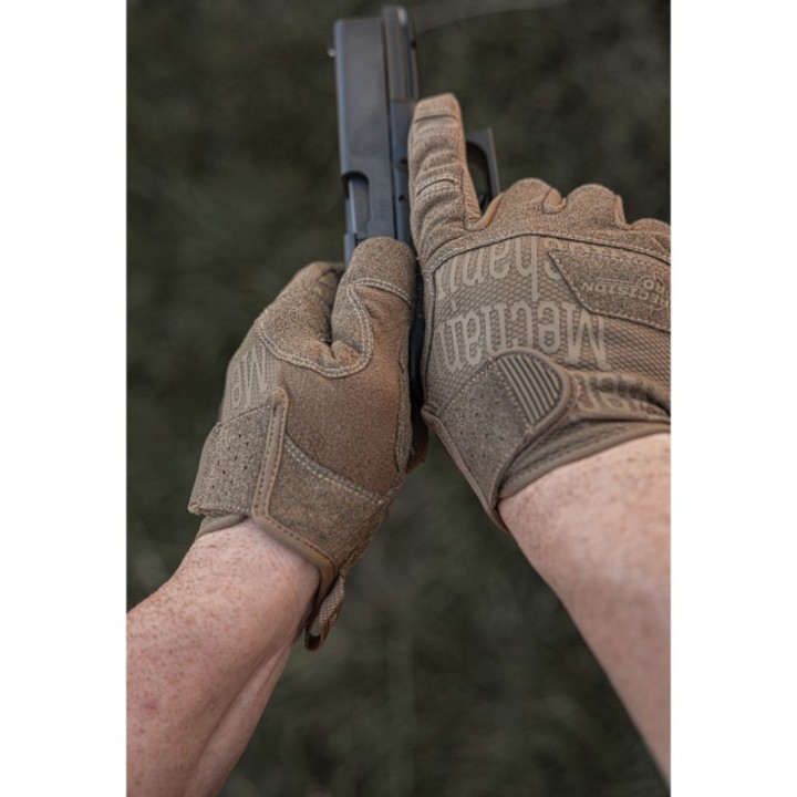 Mănuși Mechanix Precision Pro Hi-Dex Grip Coyote | Elanterna