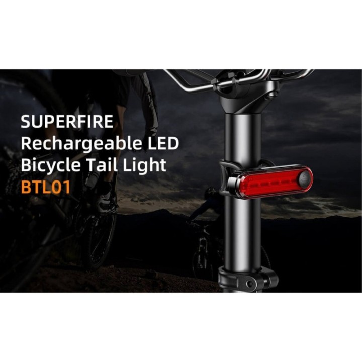 Superfire BTL01 - Lanterna stop bicicleta | Elanterna
