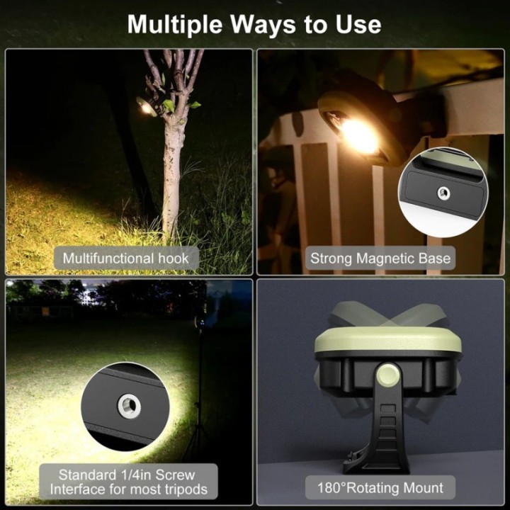 Klarus WL3 Green - Lampă LED reîncărcabilă | Elanterna