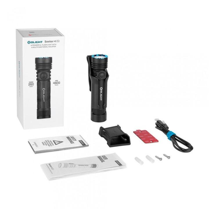 Olight Seeker 4 PRO - Lanterna puternică reîncărcabilă | Elanterna