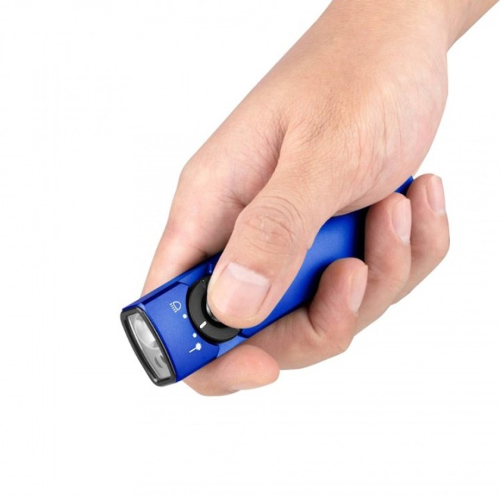 Olight Arkfeld Albastru - Lanterna cu laser verde | Elanterna