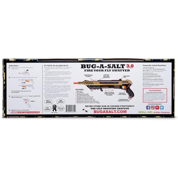 Bug-A-Salt 3.0 Gold Digger – Dispozitiv pentru insecte | Elanterna