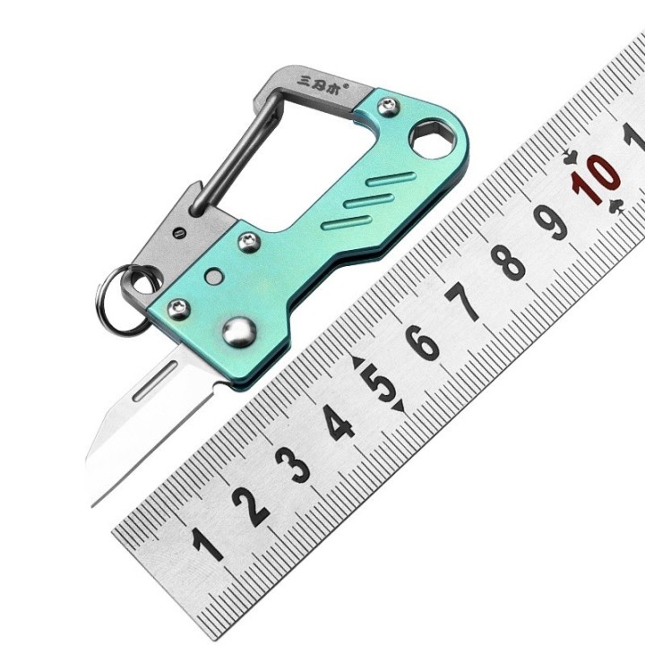 Carabinier cu briceag Sanrenmu SK055G | Elanterna