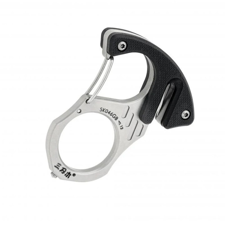 Carabinier multifuncțional Sanremu SK046GB | Elanterna