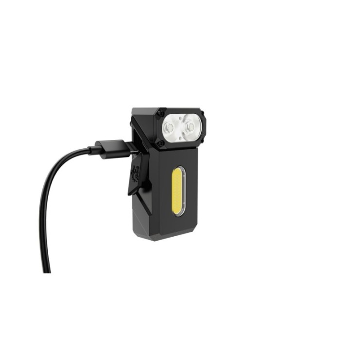Klarus E8 Black - port de incarcare USB-C