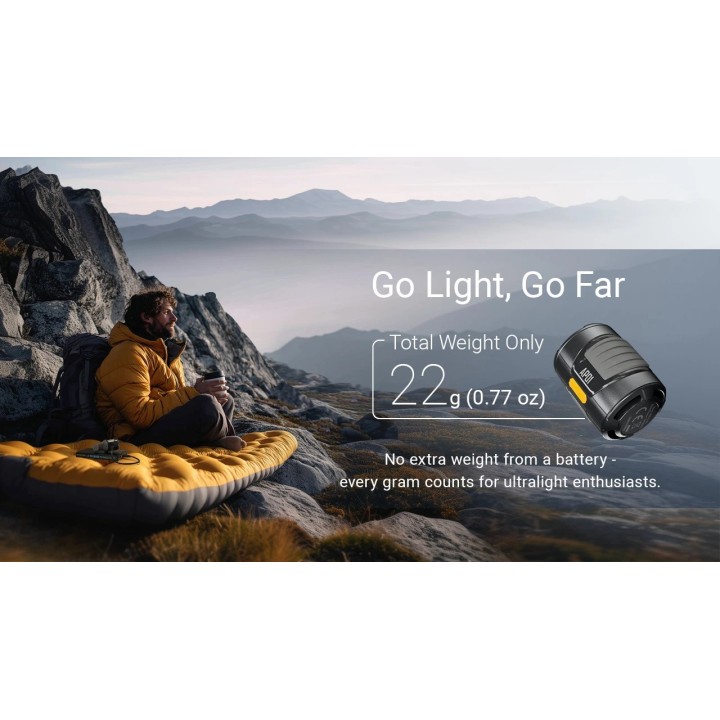 Nitecore AP01 – Pompă electrică de aer