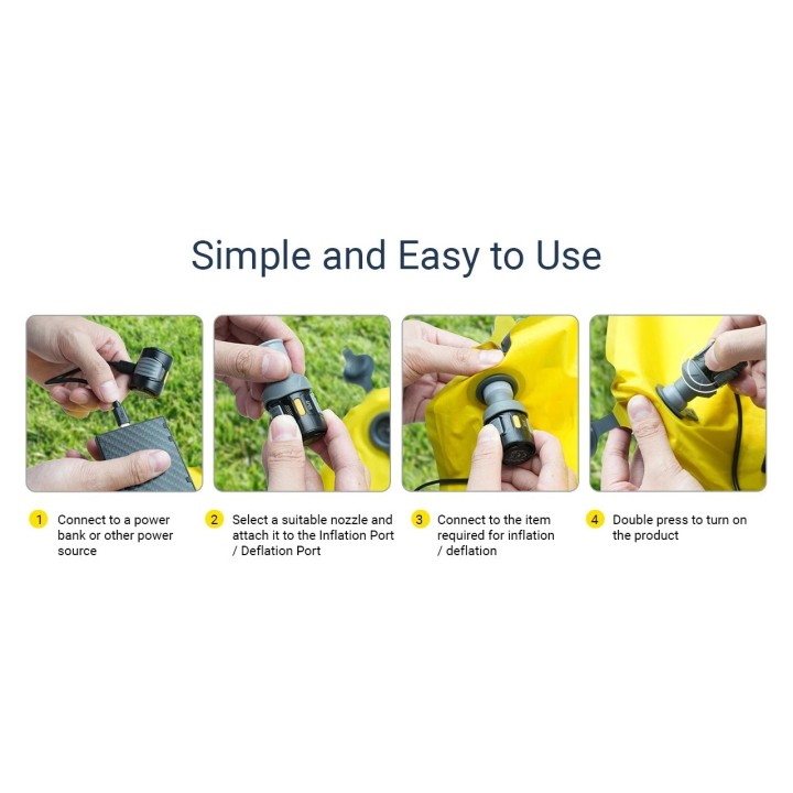 Nitecore AP01 – Pompă electrică de aer