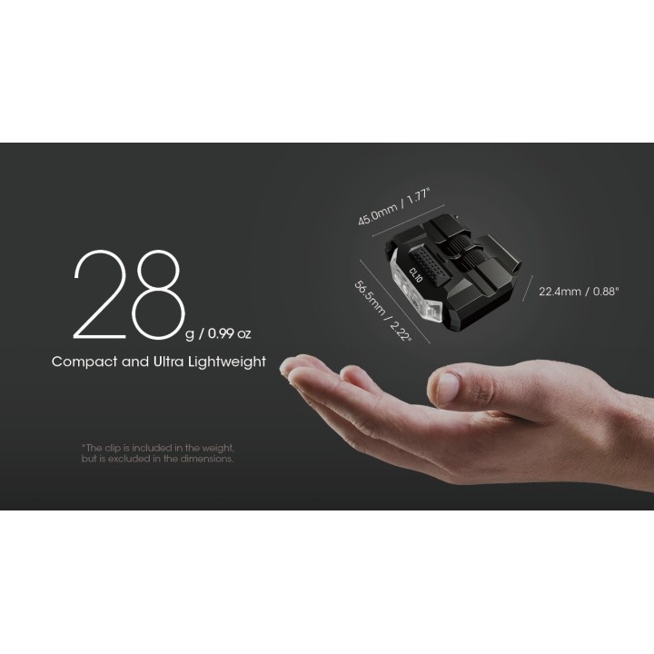 Nitecore CL10 – Lanternă cu clips