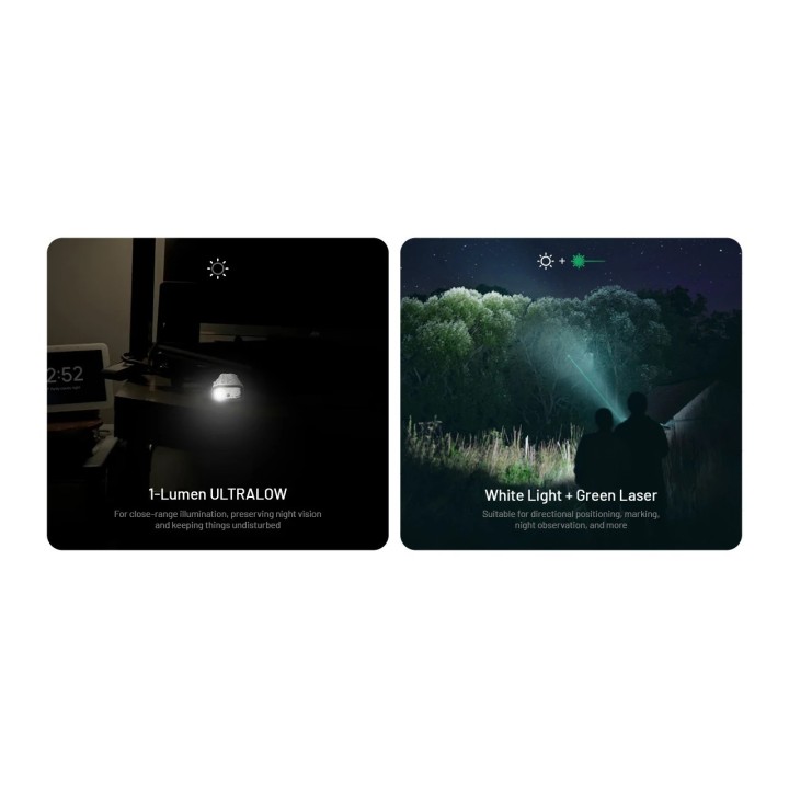Nitecore EDC17 – Lanternă EDC cu UV și laser verde