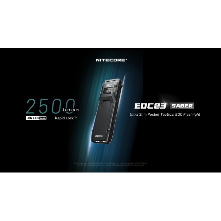 Nitecore EDC23 – Lanternă EDC compactă