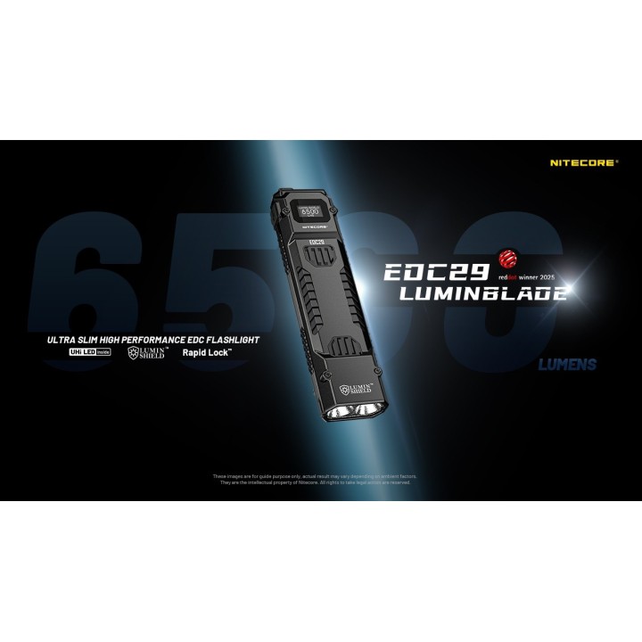 Nitecore EDC29 – Lanternă EDC LUMINBLADE