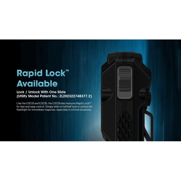 Nitecore EDC29 – Lanternă EDC LUMINBLADE
