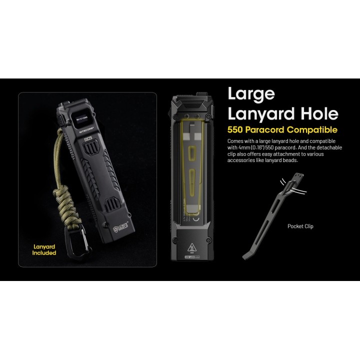 Nitecore EDC29 – Lanternă EDC LUMINBLADE