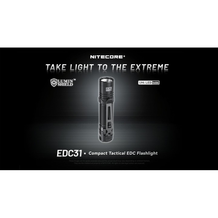 Nitecore EDC31 – Lanternă EDC LUMIN SHIELD
