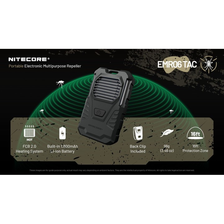 Nitecore EMR06 TAC – Dispozitiv antițânțari