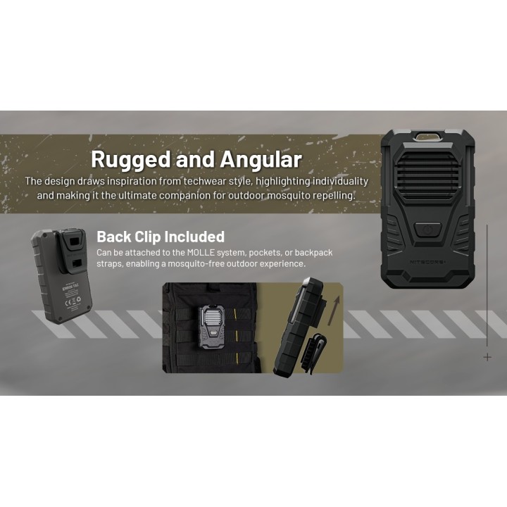 Nitecore EMR06 TAC – Dispozitiv antițânțari