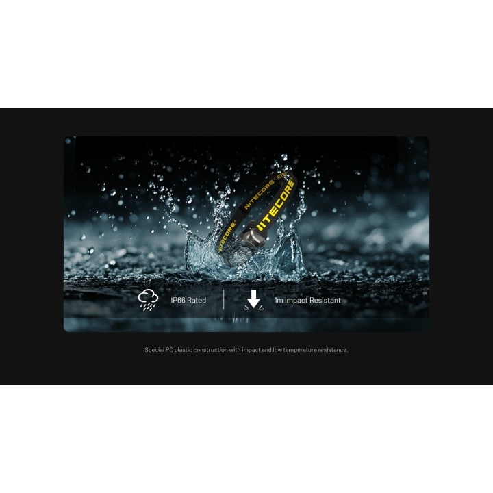 Nitecore HA11 UHE – Lanternă frontală ușoară