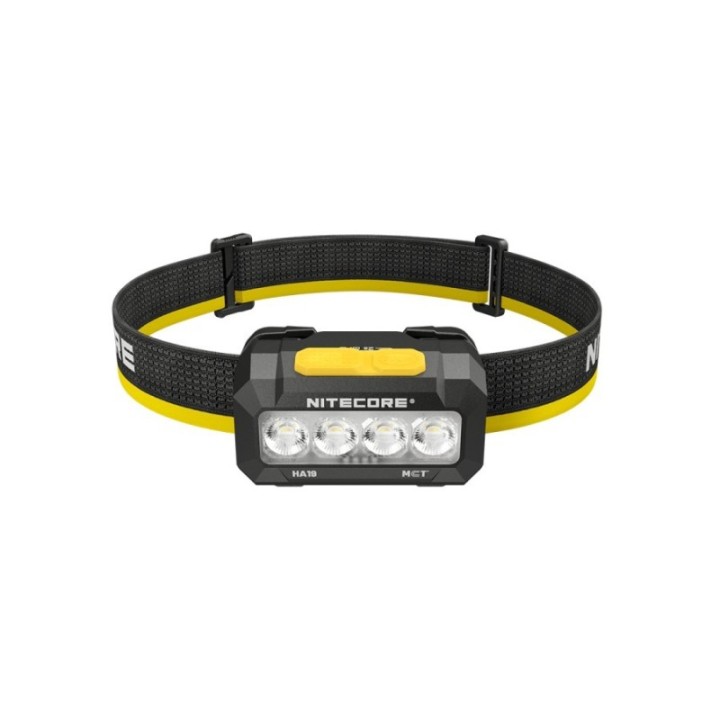 Nitecore HA19 RGB – Lanternă frontală MCT și RGB