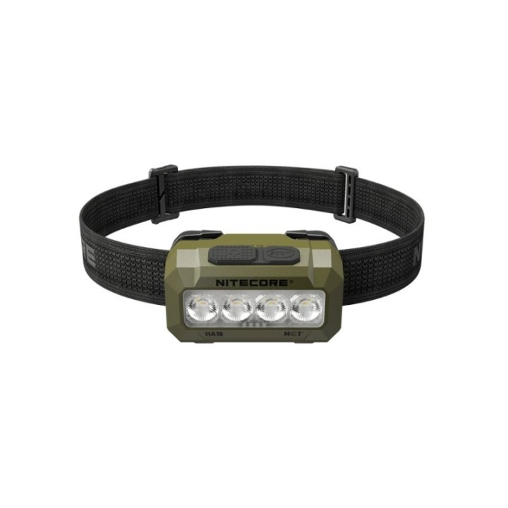 Nitecore HA19 RGB – Lanternă frontală MCT și RGB