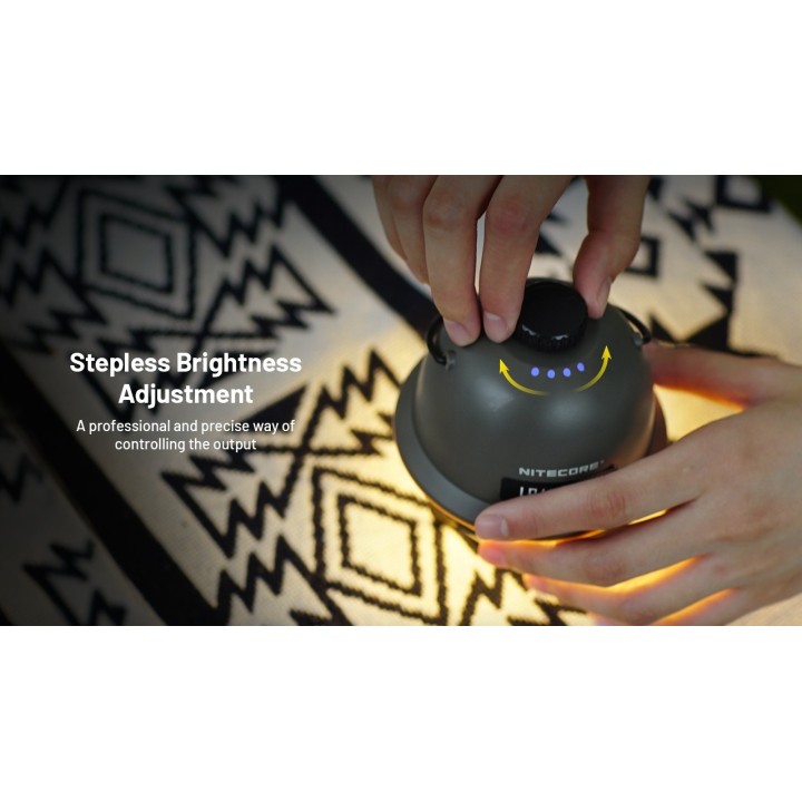 Nitecore LR40 – Felinar de camping verde