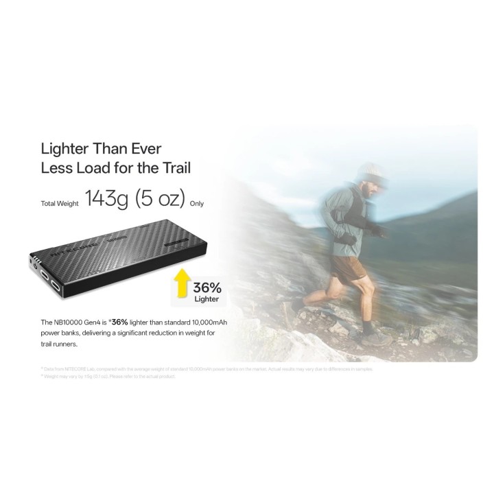 Nitecore NB10000 Gen4 – Baterie externă pentru outdoor