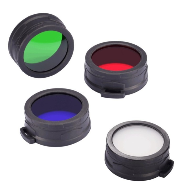 Nitecore NFB60 – Filtru albastru pentru lanternă, 60 mm