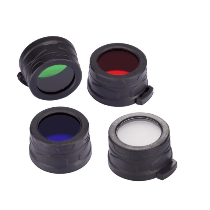 Nitecore NFG40 – Filtru verde pentru lanternă, 40 mm