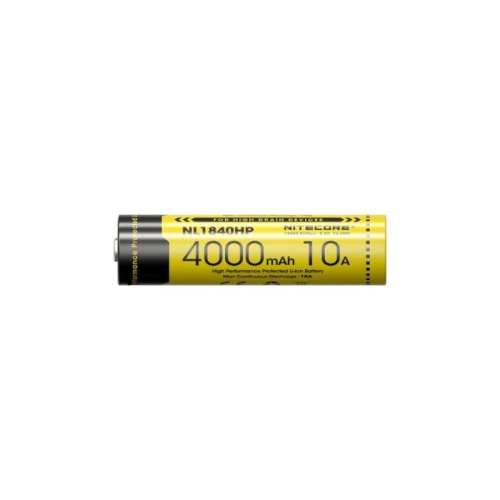 Nitecore NL1840HP – Acumulator 18650 de 4000 mAh
