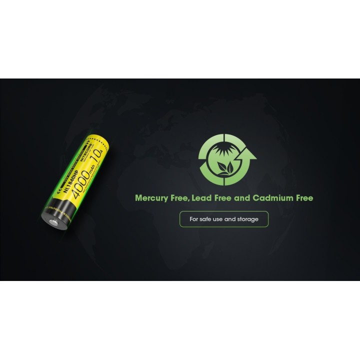 Nitecore NL1840HP – Acumulator 18650 de 4000 mAh