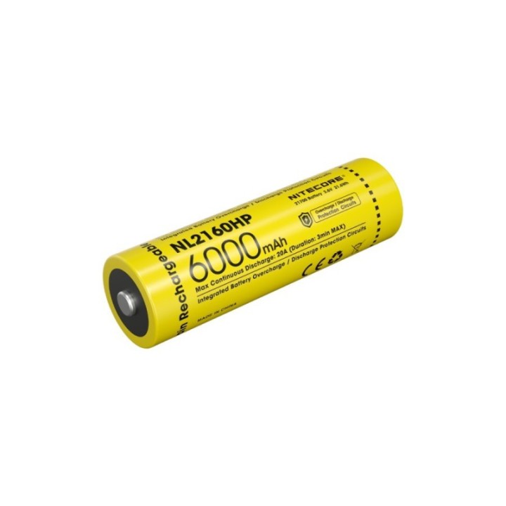 Nitecore NL2160HP – Acumulator Li-ion de 6000 mAh