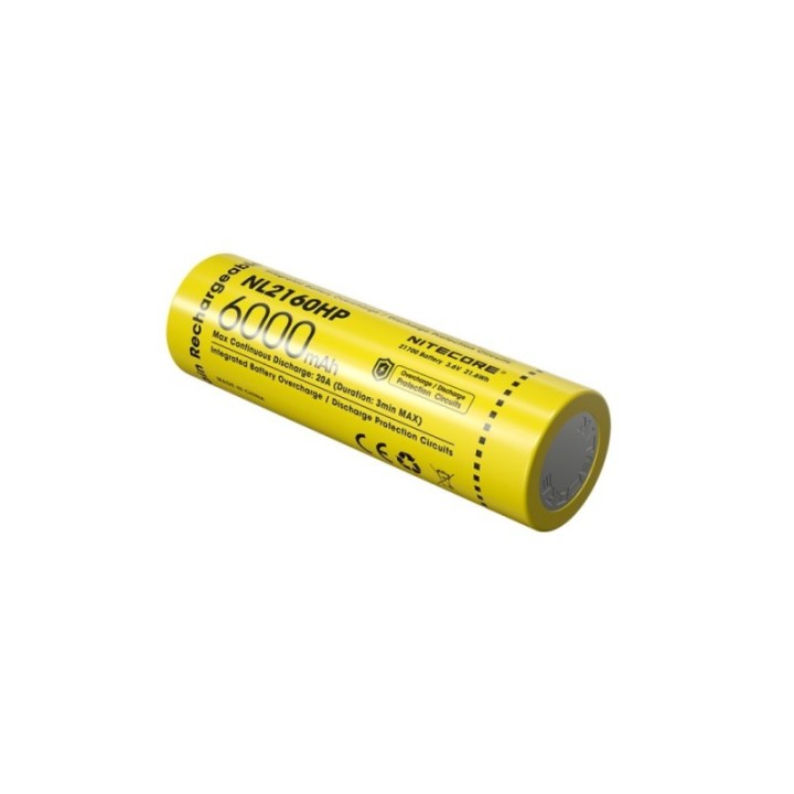 Nitecore NL2160HP – Acumulator Li-ion de 6000 mAh