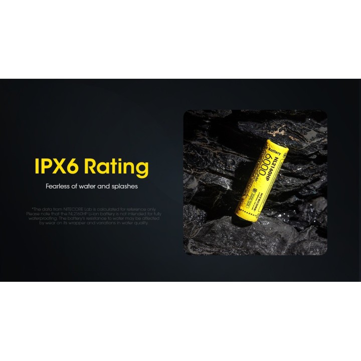 Nitecore NL2160HP – Acumulator Li-ion de 6000 mAh