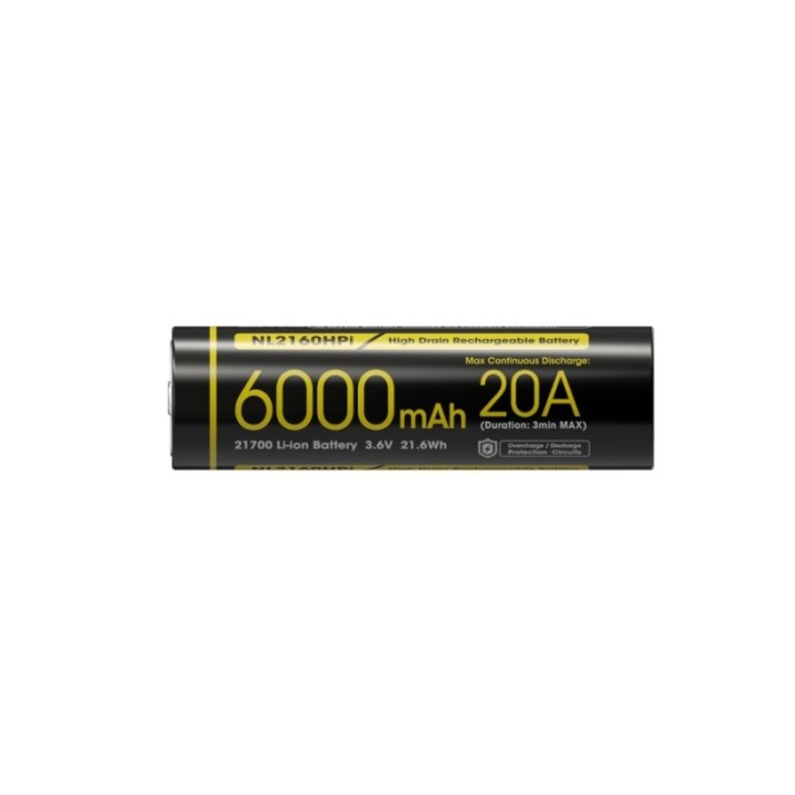 Nitecore NL2160HPi – Acumulator Li-ion de 6000 mAh