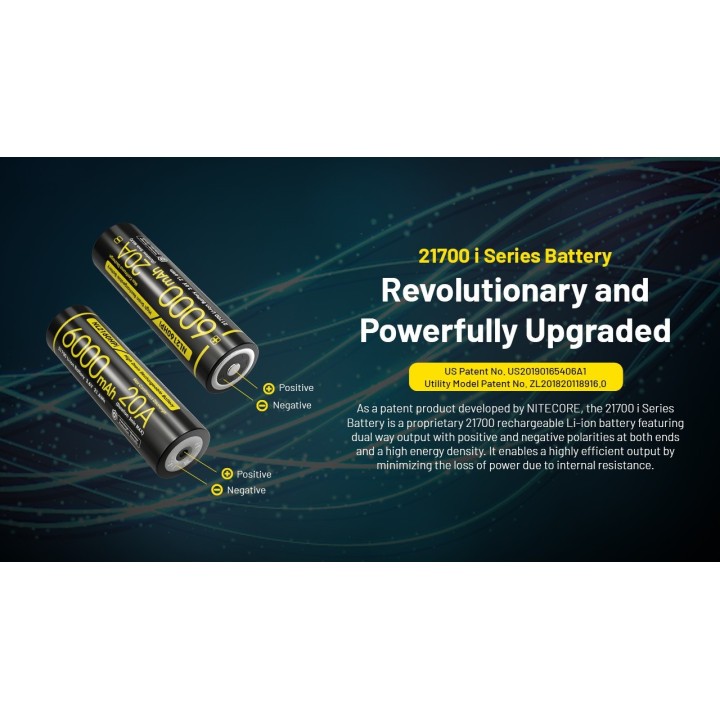 Nitecore NL2160HPi – Acumulator Li-ion de 6000 mAh