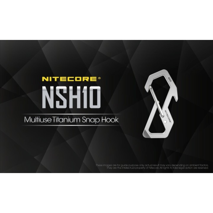 Nitecore NSH10 – Carabinieră multifuncțională din titan