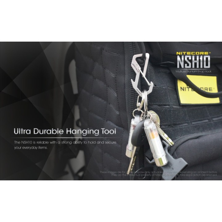Nitecore NSH10 – Carabinieră multifuncțională din titan