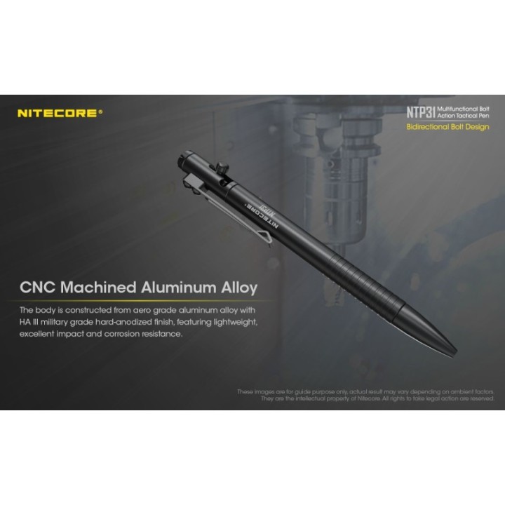 Nitecore NTP31 – Pix multifuncțional din aluminiu
