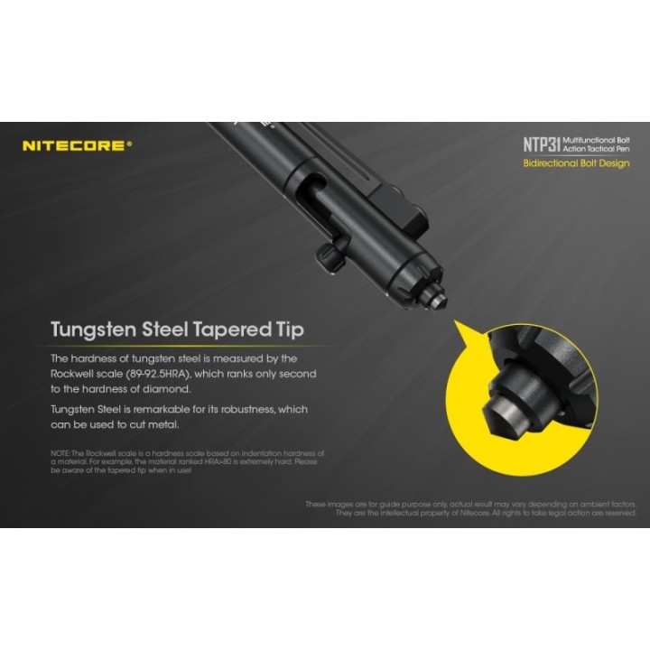 Nitecore NTP31 – Pix multifuncțional din aluminiu
