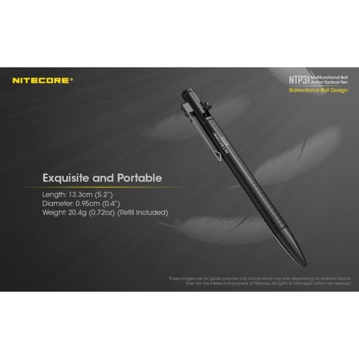 Nitecore NTP31 – Pix multifuncțional din aluminiu