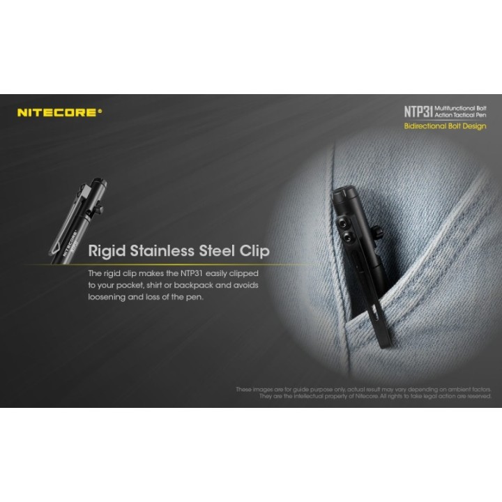 Nitecore NTP31 – Pix multifuncțional din aluminiu