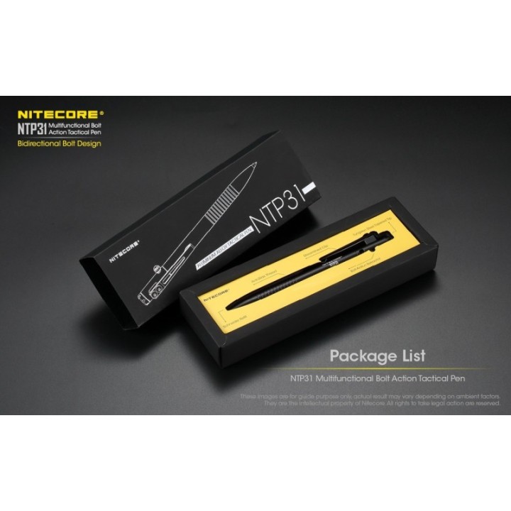 Nitecore NTP31 – Pix multifuncțional din aluminiu