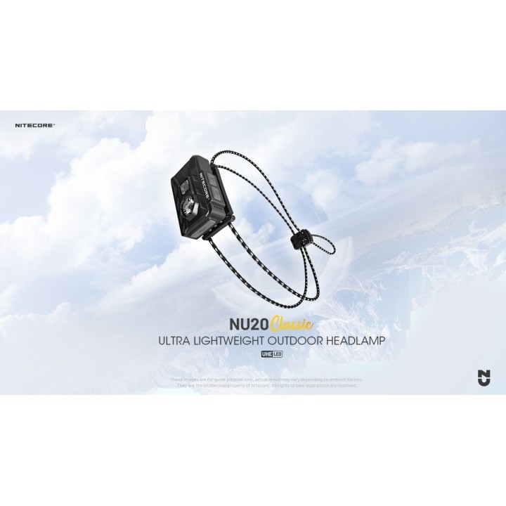 Nitecore NU20 Classic – Lanternă frontală ultraușoară