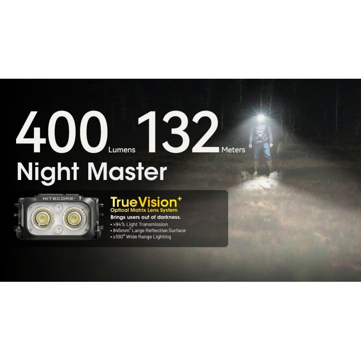 Nitecore NU25 MCT UL – Lanternă frontală MCT