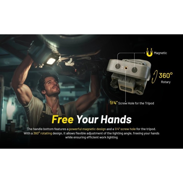 Nitecore NWL30 – Lampă de lucru 3 în 1