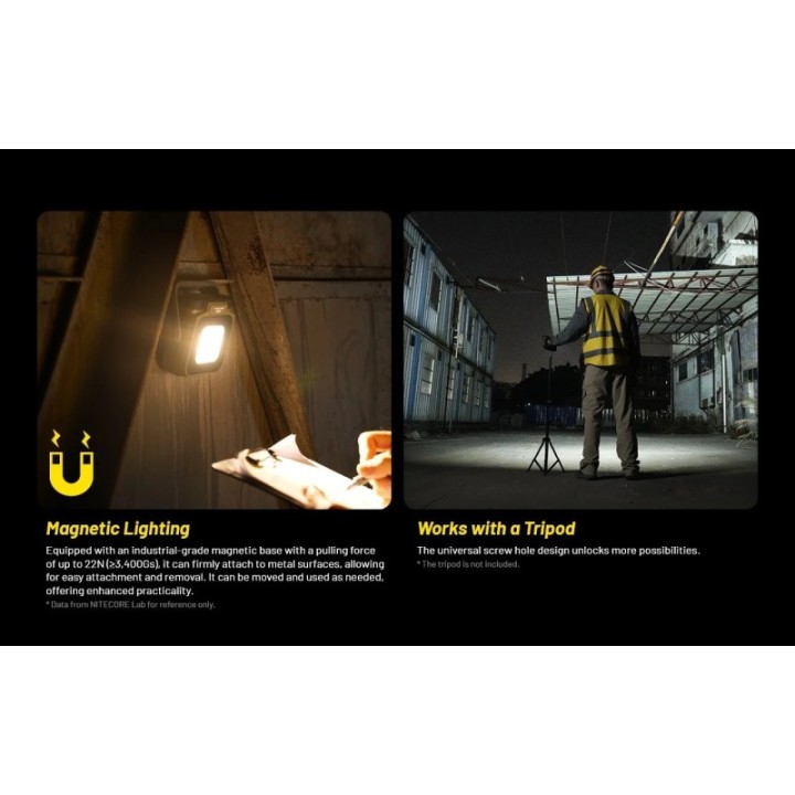 Nitecore NWL30 – Lampă de lucru 3 în 1