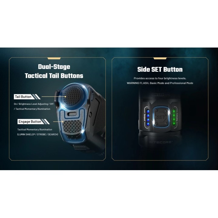 Nitecore P17iX – Lanternă de mână cu moduri configurabile