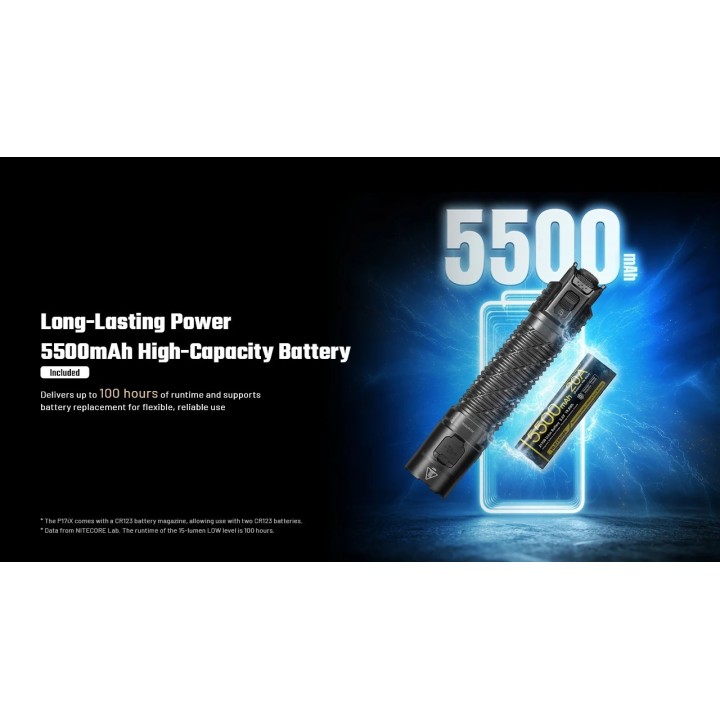 Nitecore P17iX – Lanternă de mână cu moduri configurabile