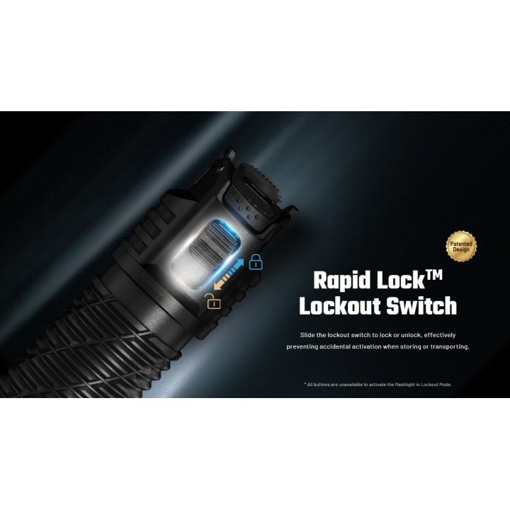 Nitecore P27iX – Lanternă de mână cu moduri configurabile