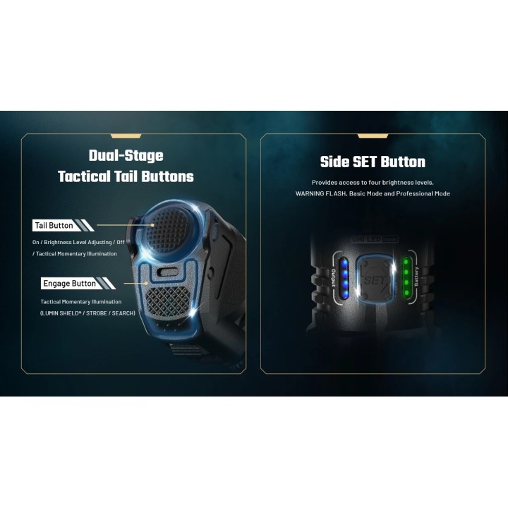 Nitecore P27iX – Lanternă de mână cu moduri configurabile