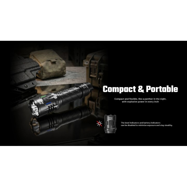 Nitecore P27iX – Lanternă de mână cu moduri configurabile